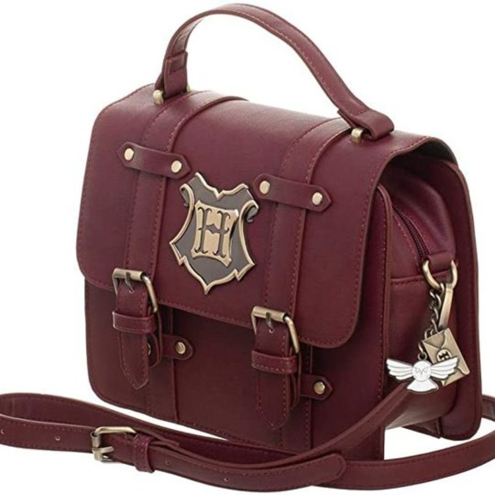 Harry Potter Hogwarts Satchel Handbag Purse